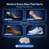 Aktiva Heel Cushion Pads